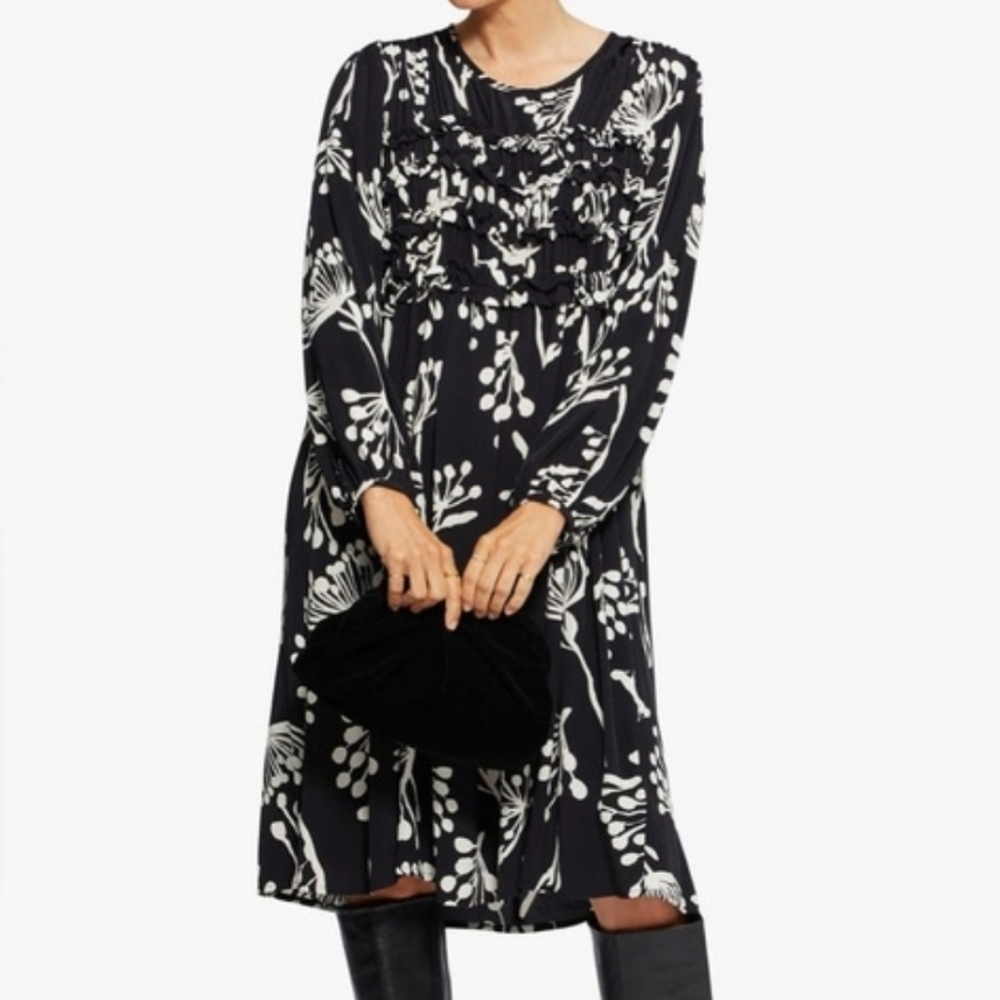 Masai Copen hagen Nitana Dress Sz XS Viscose Midi